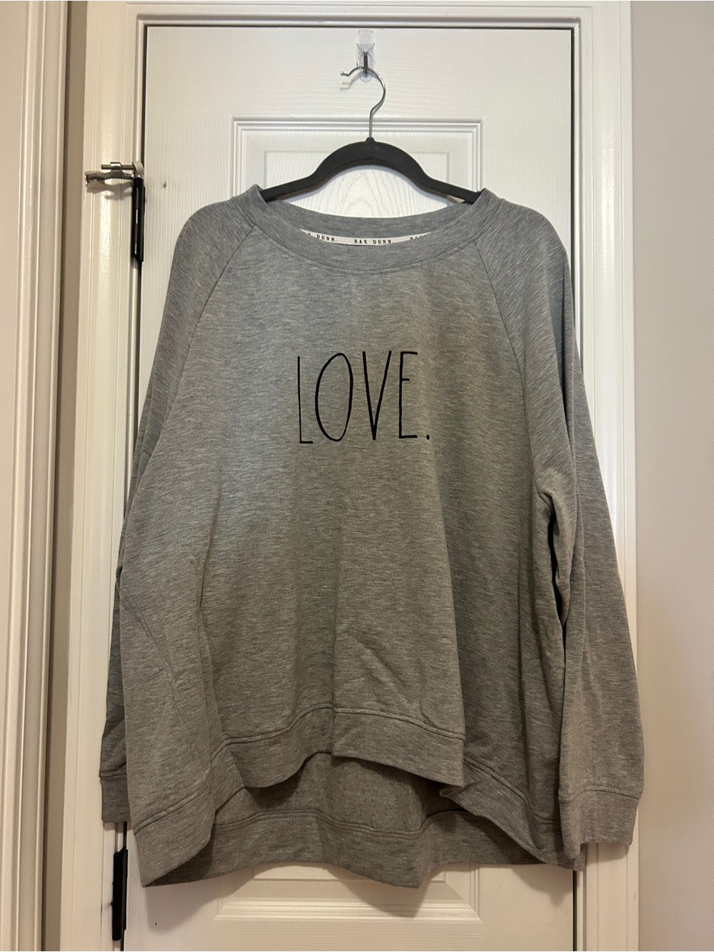 Rae Dunn Grey Crewneck Sweatshirt